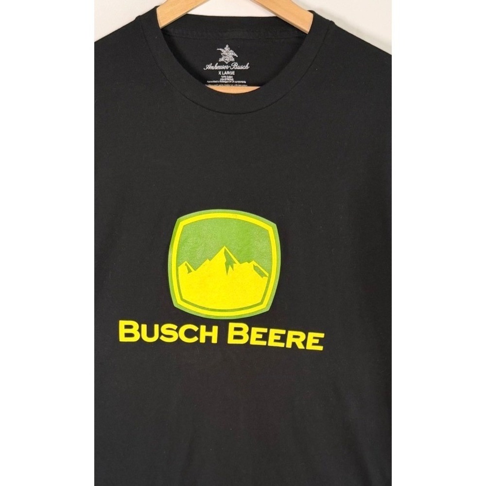 Beer T-Shirt Anheuser-Busch Parody XL Busch Beere Cotton